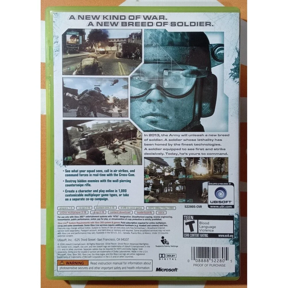 Ghost Recon Advanced Warfighter (Xbox 360)